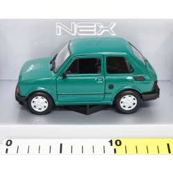 WELLY 1:21 Fiat 126p zielony - 4