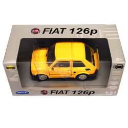 WELLY 1:21 Fiat 126p żółty - 1