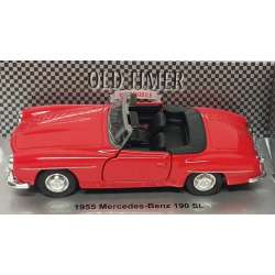 Welly 1:34 Mercedes-Benz 190SL - czerwony - 2