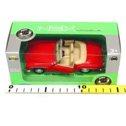 Welly 1:34 Mercedes-Benz 190SL - czerwony - 4