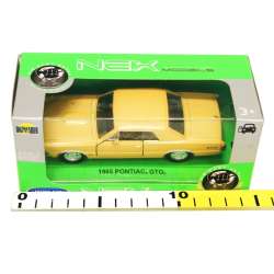 Welly 1:34 Pontiac '65 GTO żółty - 2