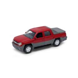 Welly 1:34 Chevrolet AVALANCHE 2002 - czerwony - 1