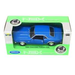 Welly 1:34 Chevrolet Camaro Z28 '68 - niebieski - 3