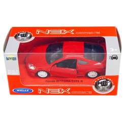 Welly 1:34 Honda Integra type R -czerwona - 1