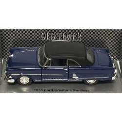 Welly 1:34 Ford Crestline Sunliner soft top -granatowy - 1