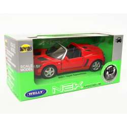 Welly 1:34 Opel 2001 Speedster Cabrio - czerwony - 1