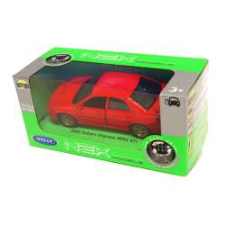 Welly 1:34 Subaru Impreza 2002 WRX STi - czerwony - 1