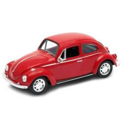 Welly 1:34 Volkswagen Beetle - czerwony - 1