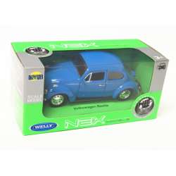 Welly 1:34 Volkswagen Beetle - niebieski - 1