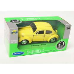 Welly 1:34 Volkswagen Beetle - żółty - 1