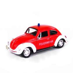Welly 1:34 VW Beetle Straż pożarna -czerwony - 1