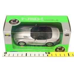 Welly 1:34 Dodge Viper cabrio 2003 - srebrny - 2