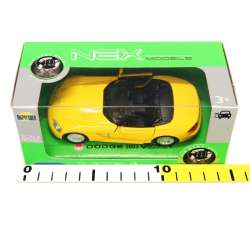 Welly 1:34 Dodge Viper cabrio 2003 SRT-10 -żółty - 2