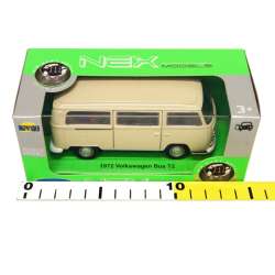 Welly 1:34 VW Volkswagen T2 BUS '72 kremowy - 2