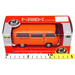 Welly 1:34 VW Volkswagen T2 BUS '72 pomarańczowy - 2