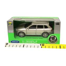 Welly 1:34 Porsche Cayenne Turbo -srebrny - 2