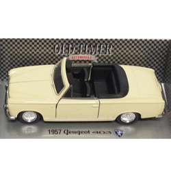 Welly 1:34 Peugeot 403 1957 cabrio -kremowy - 1