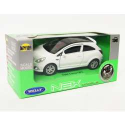 Welly 1:34 Opel Corsa OPC - biały - 1