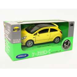 Welly 1:34 Opel Corsa OPC - żółty  - 1