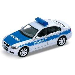 Welly 1:34 BMW 330i  POLIZEI -srebrno-niebieski - 1