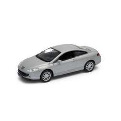 Welly 1:34 Peugeot 407 Coupe -srebrny - 1