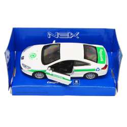 Welly 1:34 Peugeot 407 Recykling -biały - 2