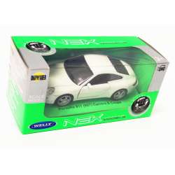 Welly 1:34 Porsche 911 Carrera S Coupe '97 - biały - 1