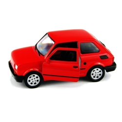 WELLY 1:27 FIAT 126P - czerwony - 2