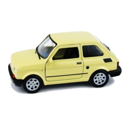 WELLY 1:27 FIAT 126P - kremowy - 1