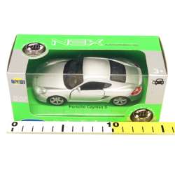 Welly 1:34 Porsche Cayman S -srebrny - 2