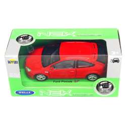 Welly 1:34 Ford Focus -czerwony - 2