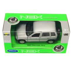 Welly 1:34 Chevrolet Niva 2003 -srebrny - 1