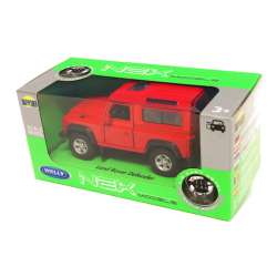 Welly 1:34 Land Rover Defender czerwony - 1