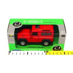 Welly 1:34 Land Rover Defender czerwony - 3