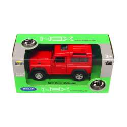 Welly 1:34 Land Rover Defender czerwony - 4