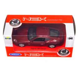 Welly 1:34 Jaguar XK Coupe - czerwony - 1