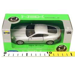 Welly 1:34 Jaguar XK Coupe - srebrny - 2