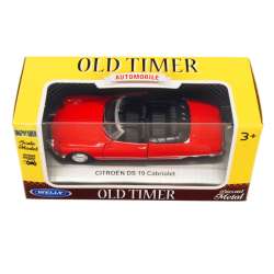 Welly 1:34 Citroen DS 19 cabrio -czerwony - 1