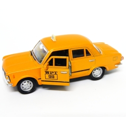 WELLY 1:39 FIAT 125P TAXI - pomarańczowy - 3