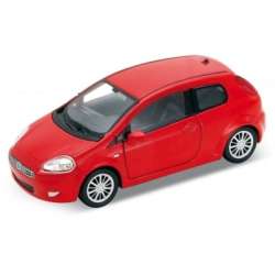 Welly 1:34 Fiat Grande Punto - czerwony - 1