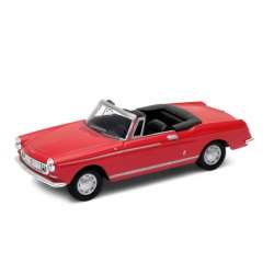 Welly 1:34 Peugeot 404 '57 cabrio -czerwony - 1