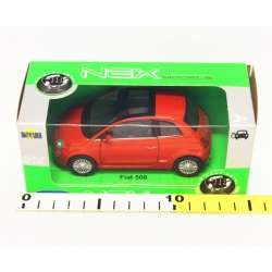 Welly 1:34 Fiat 500 2007 -miedziany - 4