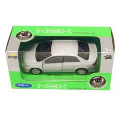 Welly 1:34 Toyota Corolla 2009 - srebrna - 1