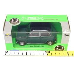 WELLY 1:34 Mini Cooper 1300 zielony z czarnym dachem - 2