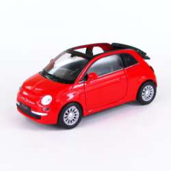 WELLY FIAT 500C 2010 czerwony  skala 1:34-39 - 1