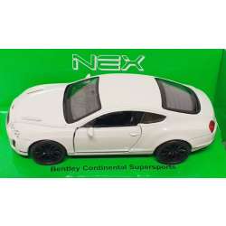 Welly 1:34 Bentley Continental Supersports - biały - 1