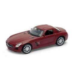 WELLY 1:34 Mercedes-Benz SLS AMG bordowy - 1