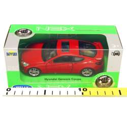 Welly 1:34 Hyundai Genesis Coupe - czerwony - 2
