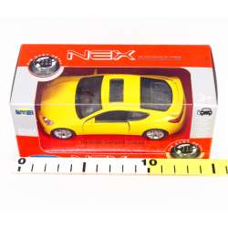 Welly 1:34 Hyundai Genesis Coupe - żółty - 2