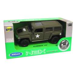 WELLY 1:34 Hummer H3 - wojskowy - 1